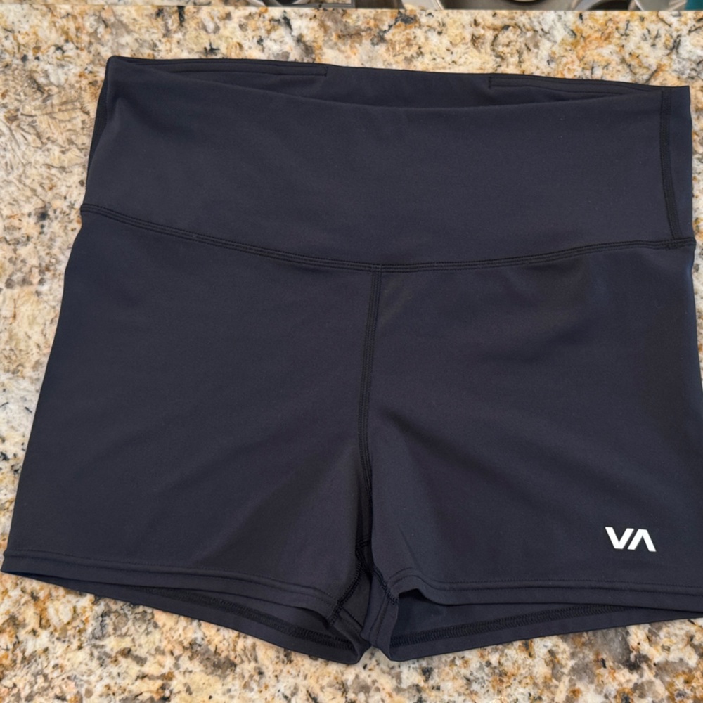 Black RVCA Athletic Shorts